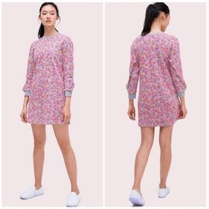 kate spade Floral Marker Sweatshirt Dress